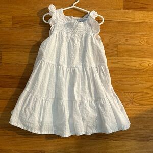 Old Navy white linen dress